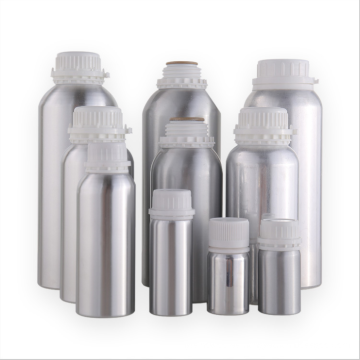Botella de aluminio para productos químicos agrícolas de pesticidas